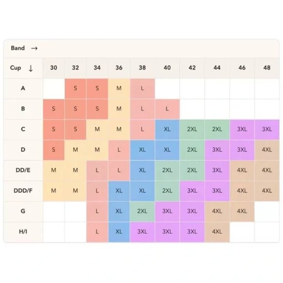 truekind Daily Comfort Wireless Shaper Bra Size Large Support Wire Free Stretch - Picture 7 of 7